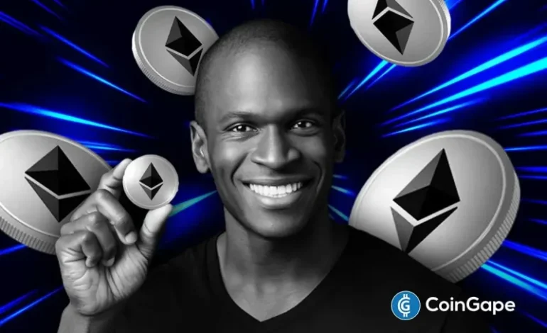  Arthur Hayes Says Ethereum Will 2.5x By December as BitMine Adds $417M to Treasury