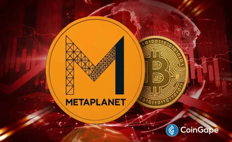  BREAKING: Metaplanet Stock Crashes 12% as Enterprise Value Falls Under Bitcoin Holdings