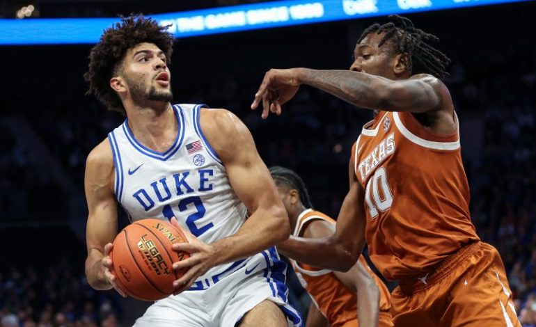  Cameron Boozer overcomes rough start to lead Duke’s season-opening win