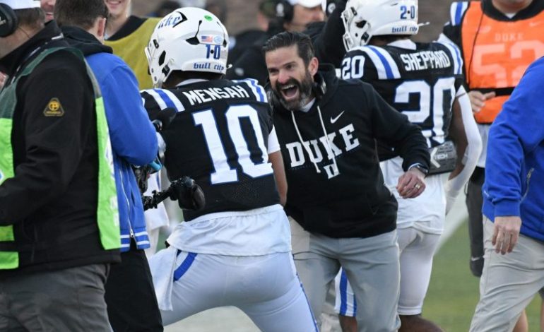 How did 5-loss Duke make ACC football championship game? What to know