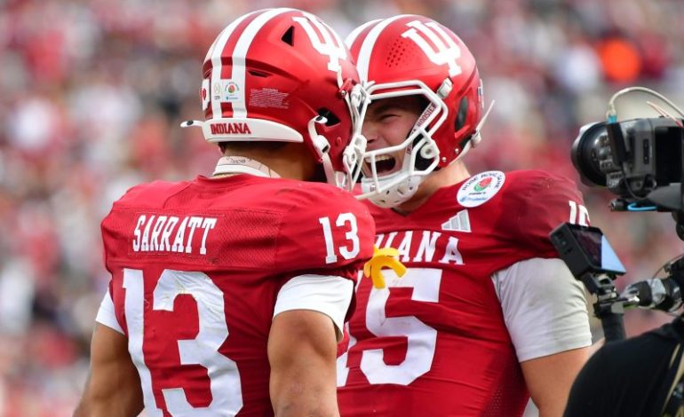  Indiana ties fourth largest CFP blowout win vs Alabama in Rose Bowl