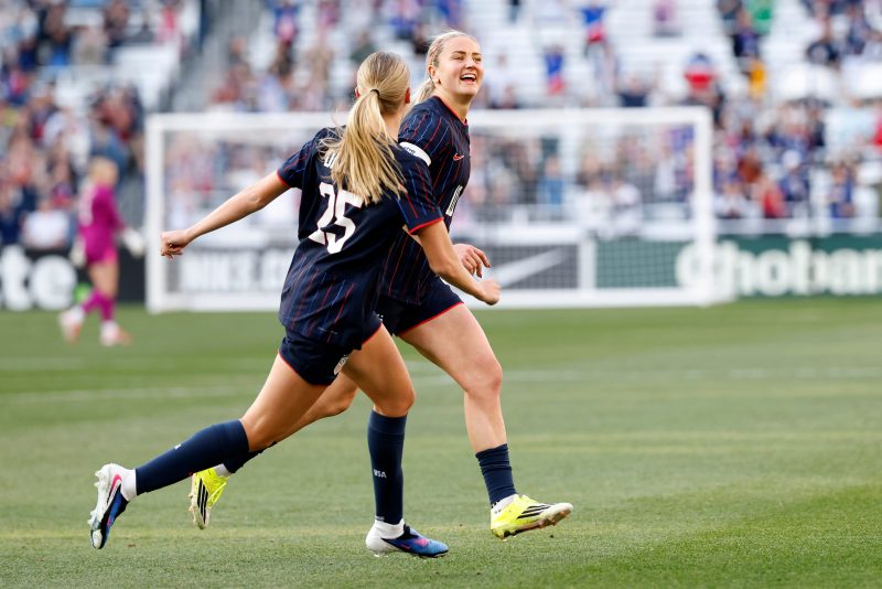 USA vs. Argentina player ratings: Heaps scores goal in SheBelieves Cup win